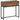 Sidetable haltafel met lade, industrieel design, gang woonkamer, 80x30x76 cm, zwart