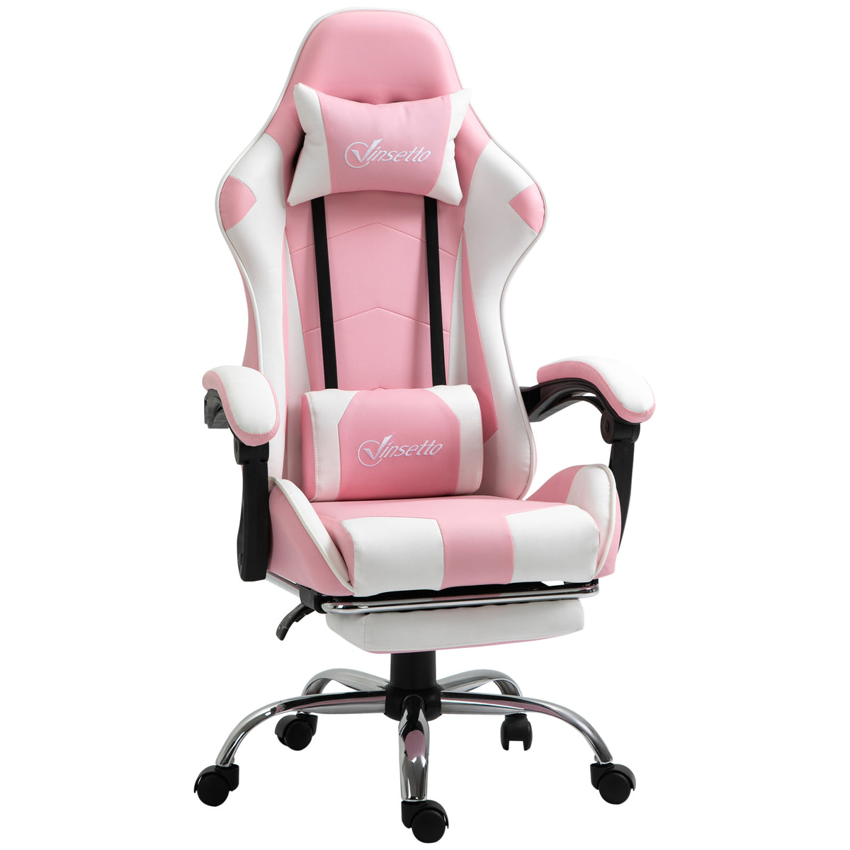 Gamingstoel bureaustoel ergonomische bureaustoel gamestoel met hoofdsteun lendenkussen bureaustoel in hoogte