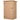 Gereedschapsschuur met legplanken weerbestendig 75 x 56 x 115cm natuurhout