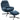 Relaxfauteuil met voetenbank, loungestoel met chenillestof, moderne tv-fauteuil, 78 x 93 x 100 cm, blauw