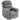 Massagerelaxfauteuil met warmtefunctie, verstelbare hoofdsteun en wall-hugger-functie, grijs