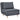 3-in-1 slaapfauteuil met bedfunctie, ligstoel, verstelbare rugleuning, beukenhouten poten, kussen, grijs