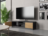 TV-Schrank Malwa 140 ANTHRAZIT ARTISAN – Produktabbildung 7