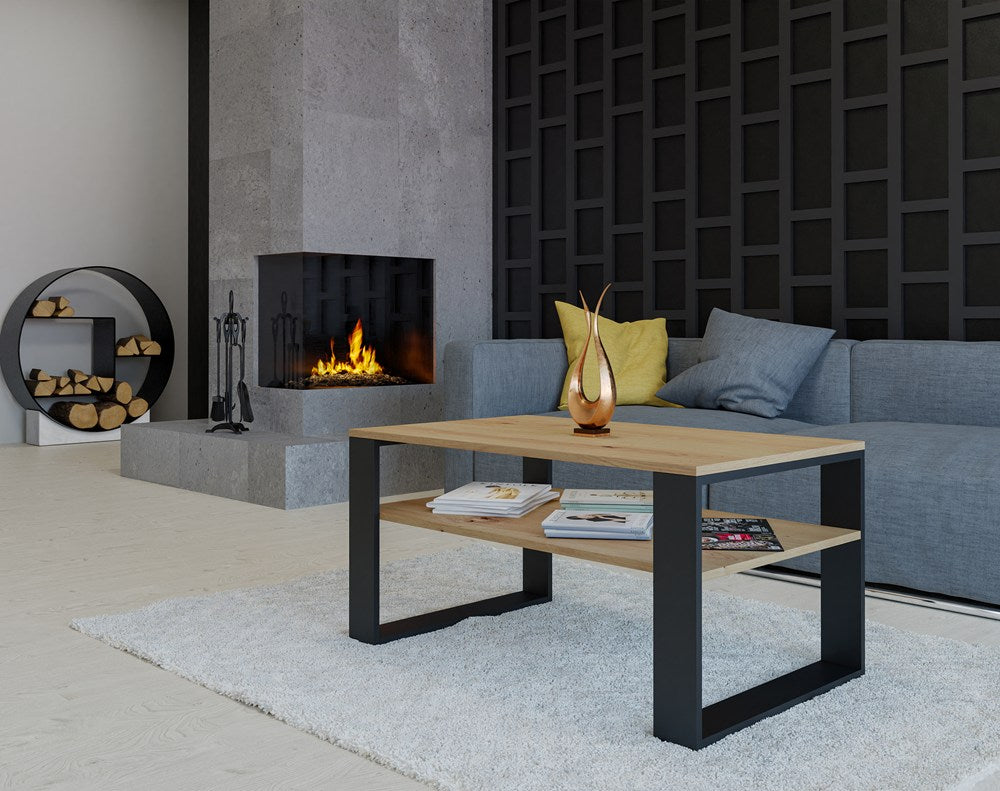 Couchtisch Modern 1P ARTISAN SCHWARZ – Produktabbildung 6
