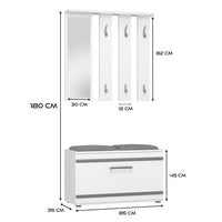 Garderobe Opal OPAL WEISS – Produktabbildung 8