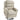 Massagestoel met sta-opfunctie, relaxfauteuil, vibratiepunten, met kantelfunctie, linnenlook, beige