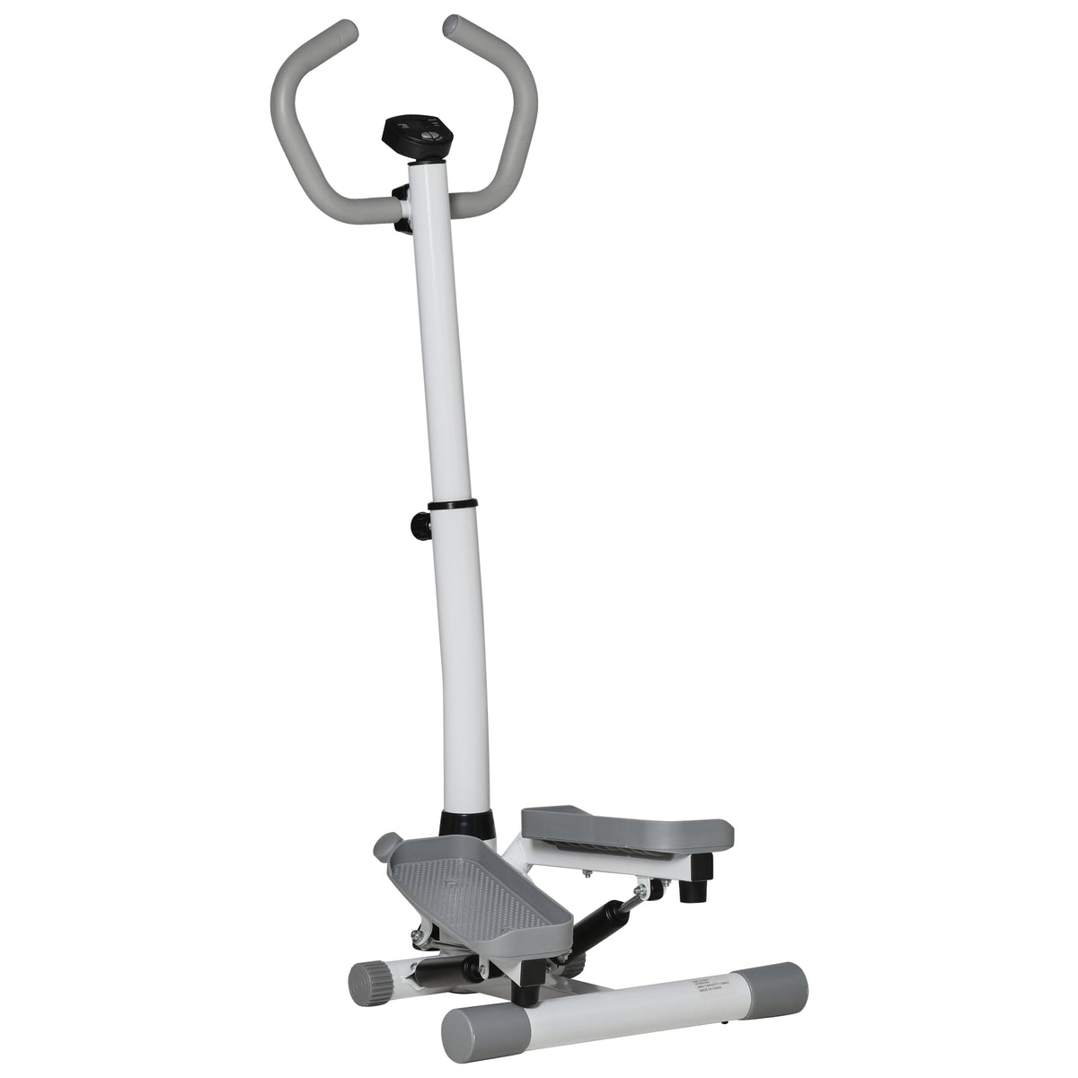 Stepper hometrainer voor thuis met LCD-scherm instelbare snelheid metaal ABS 55 x 53 x 118-128 cm