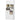 Keukenkast, buffetkast met lade, soft-close deuren, 80 x 35 x 180 cm, wit