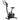 Hometrainer fiets in hoogte verstelbaar hometrainer met app magnetische weerstand LCD-monitor polssensoren